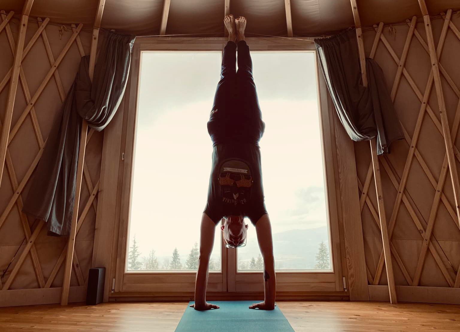 Yoga w górach